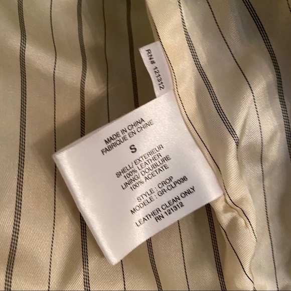 Vintage Gryphon Leather Jacket - Picture 6 of 6